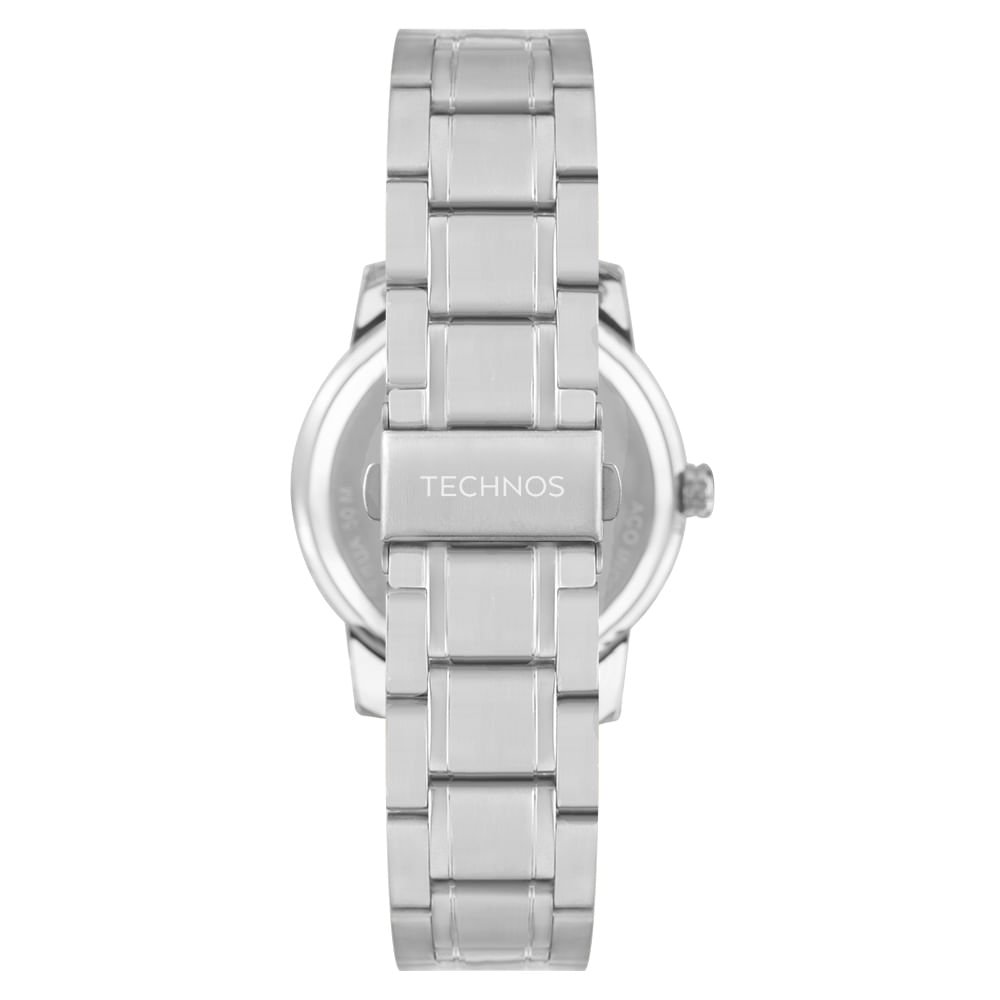 Relógio Technos Masculino Militar Prata - 2115UCB/1N Prata 3
