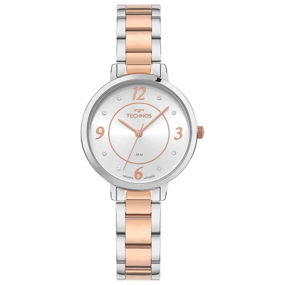Relógio Technos Feminino Boutique Bicolor - 2035NDD/1K