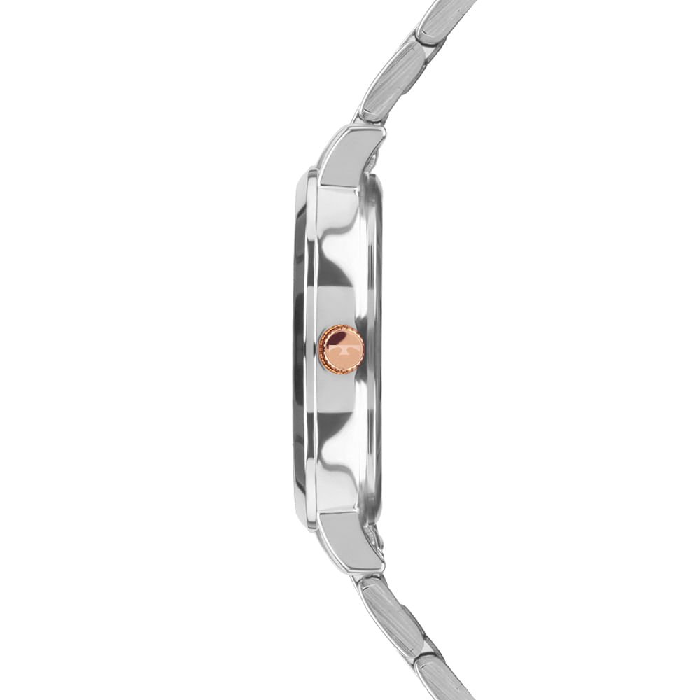 Relógio Technos Feminino Boutique Bicolor - 2035NDD/1K Prata/Rose Gold 2