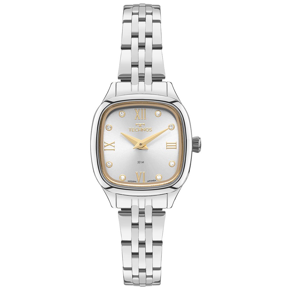 Relógio Technos Feminino Mini Prata - 2025LUN/1K
