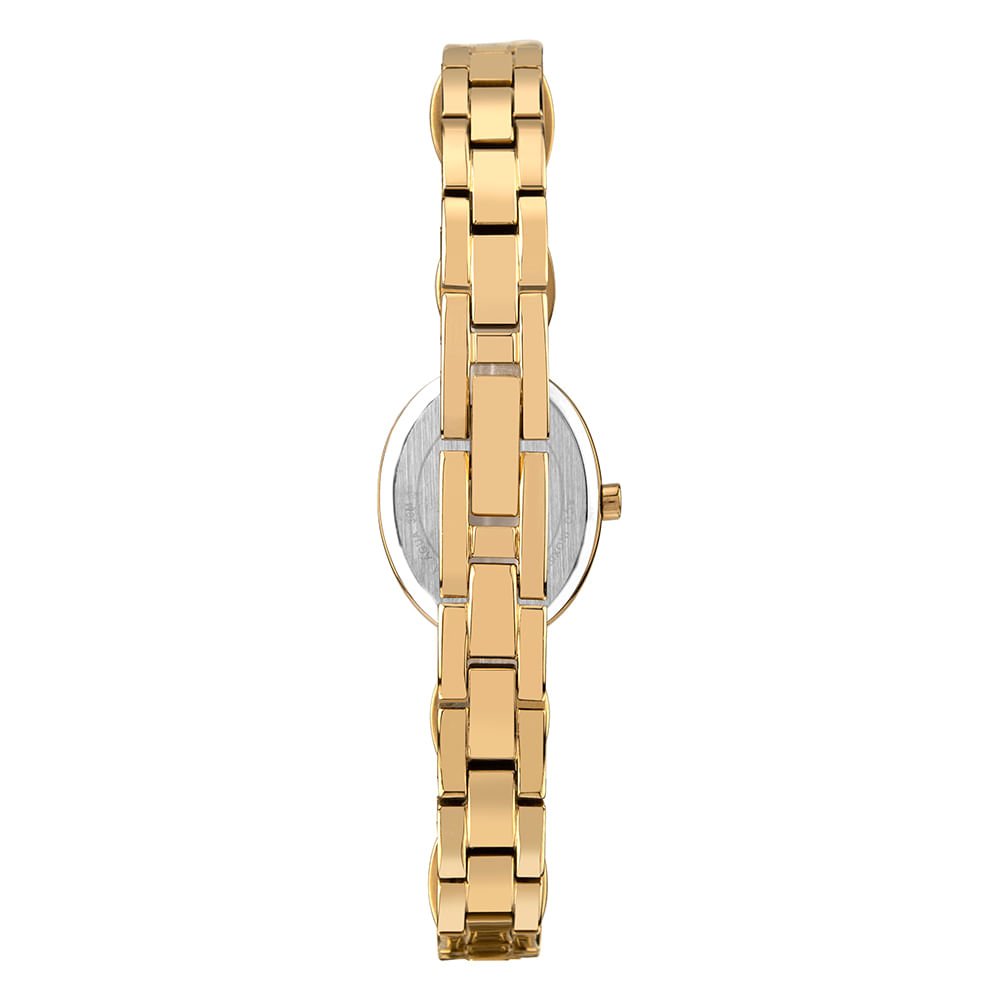 Relógio Technos Feminino Crystal Dourado - 2036NBS/1V Verde 3