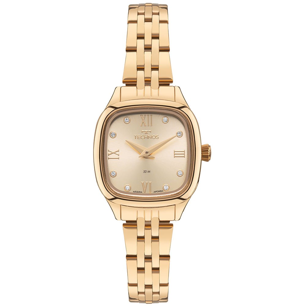 Relógio Technos Feminino Mini Dourado - 2025LUP/1X