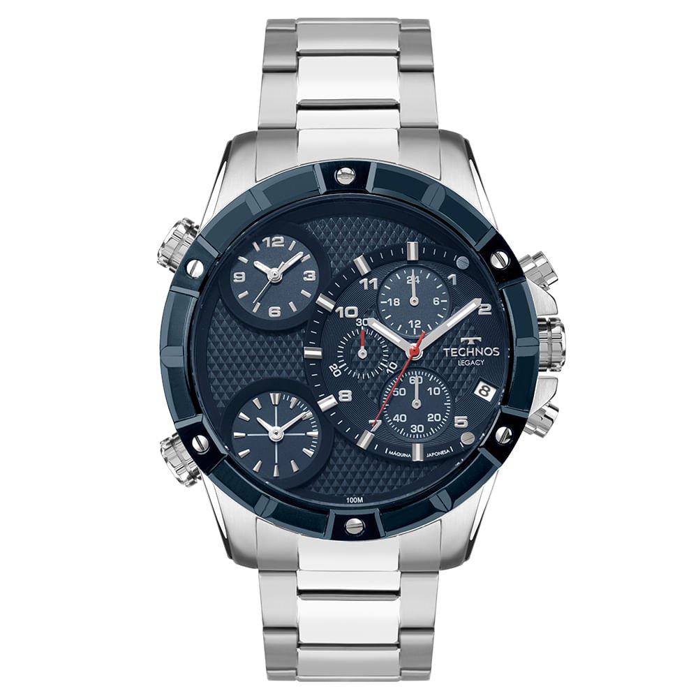 Relógio Technos Masculino Legacy Bicolor - JS153MAQAA/1A