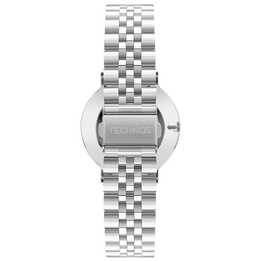 Relógio Technos Masculino Slim Prata - 2025LUH/1A Prata 3
