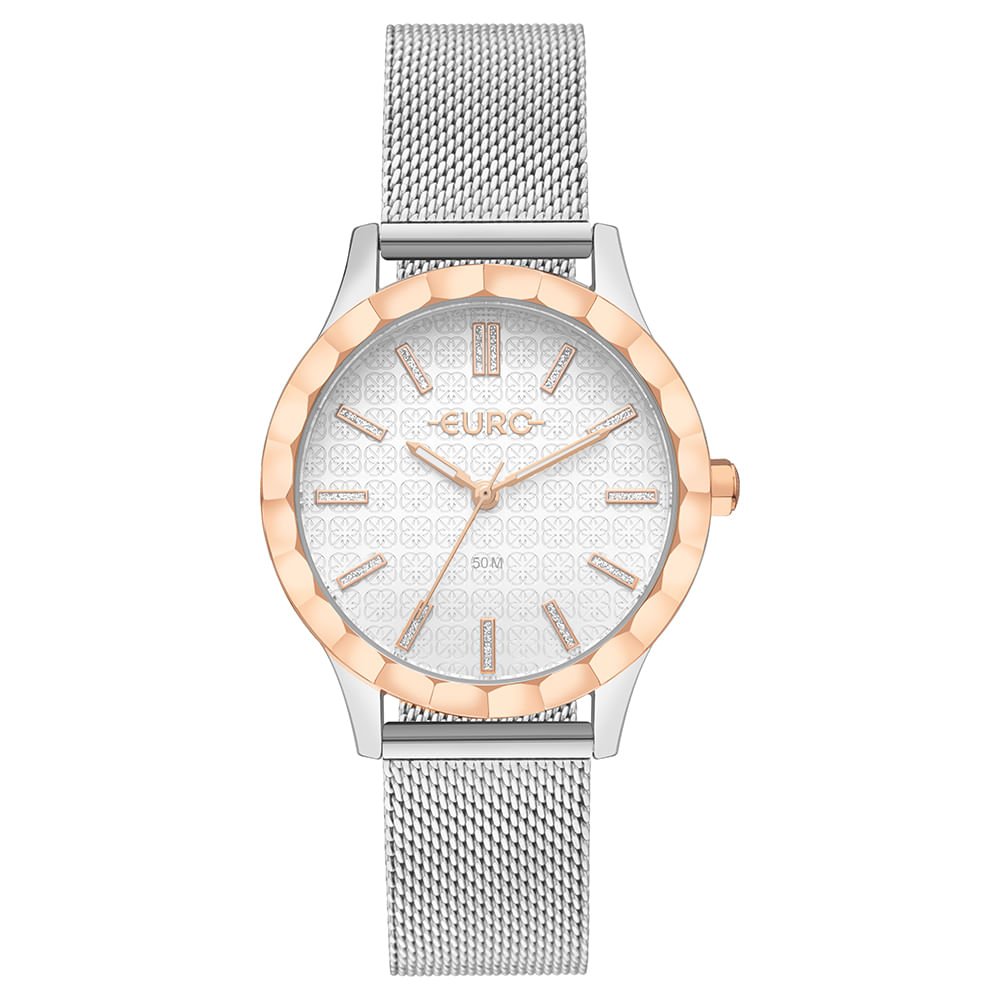 Relógio Euro Feminino Glitz Bicolor - EU2036YVV/4K