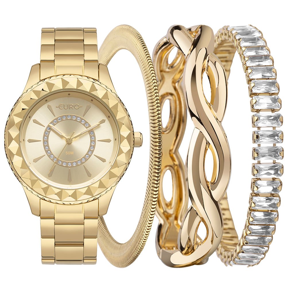 Kit Euro Feminino Soul Dourado - EU2036YUU/K4D