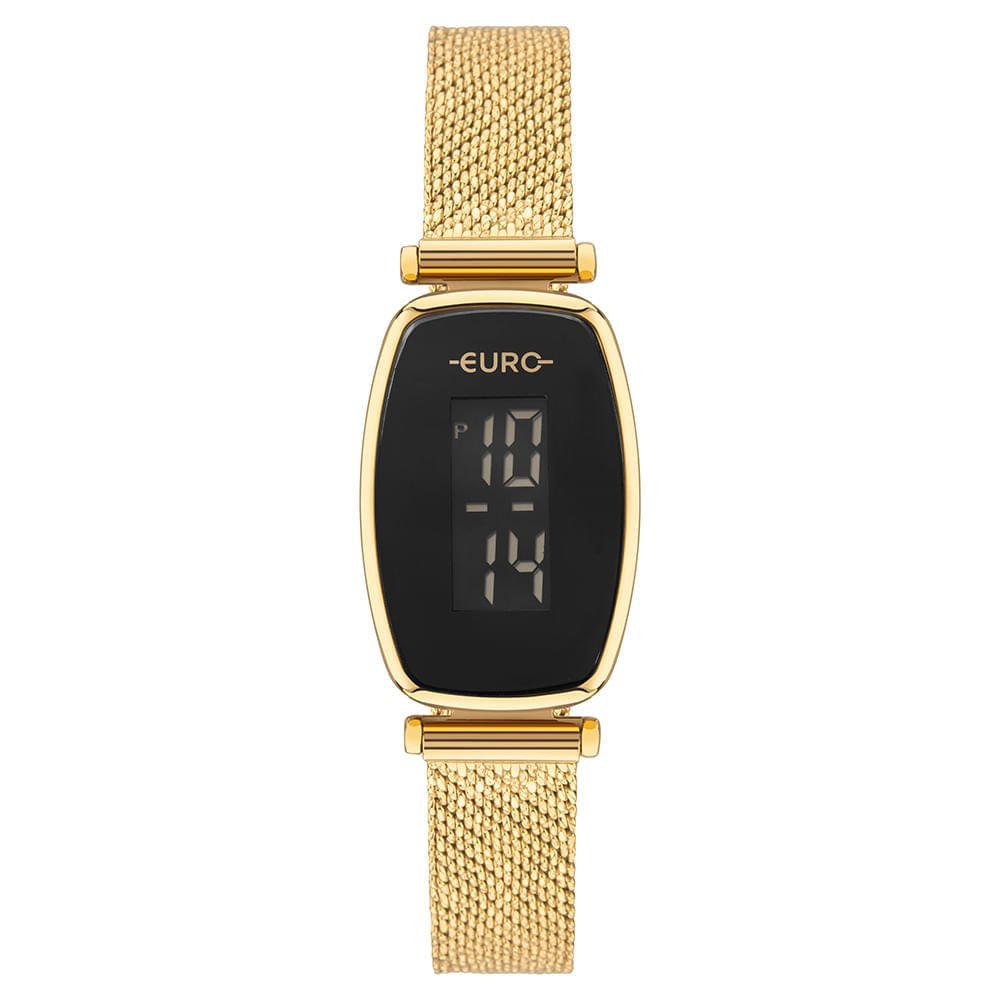 Relógio Euro Feminino Fashion Fit Glam Dourado - EUJHS43AAB/4D