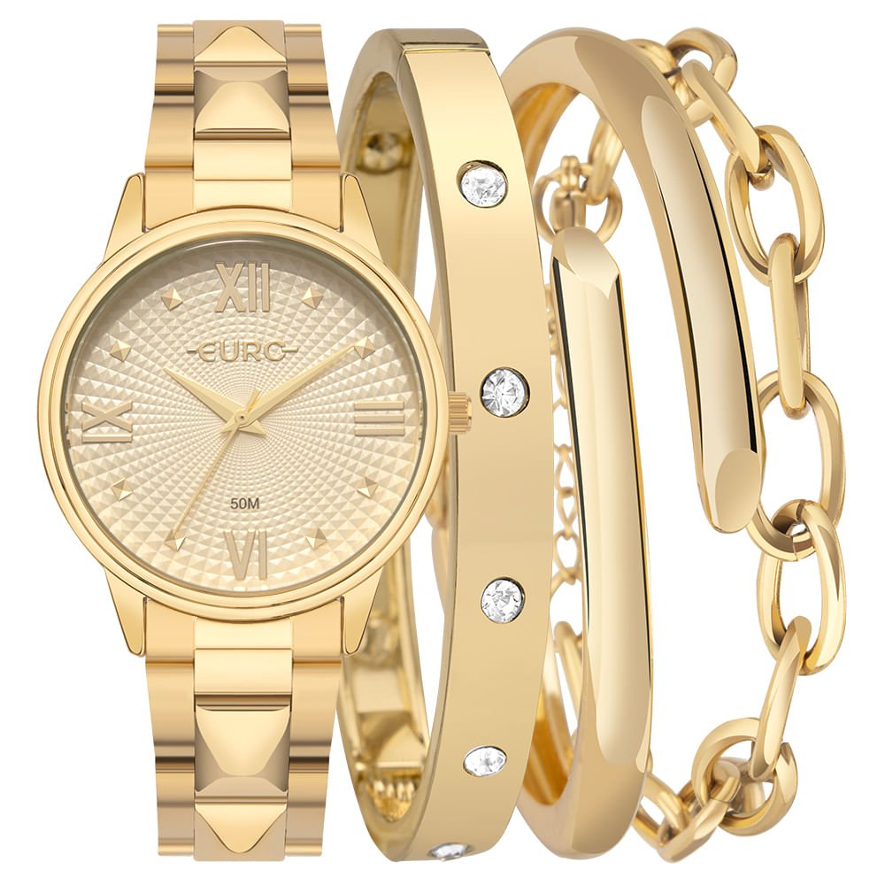 Kit Euro Feminino Soul Dourado - EU2035YYQ/K4D