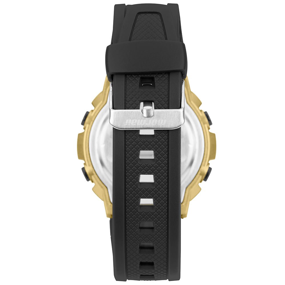 Relógio Mormaii Masculino Wave Dourado - MO0060GB/8D Preto/Dourado 3