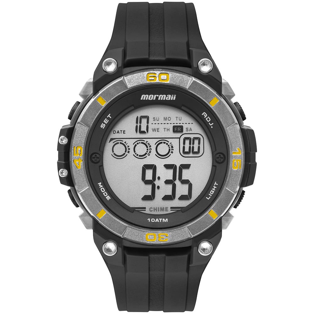 Relógio Mormaii Masculino Wave Preto - MOLCDAAV/8Y