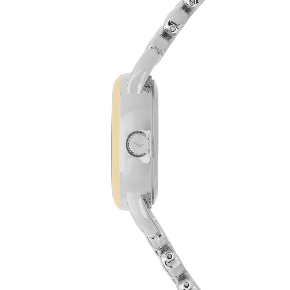 Relógio Condor Feminino Mini Joia Bicolor - CO2035NSL/5K Prata 2