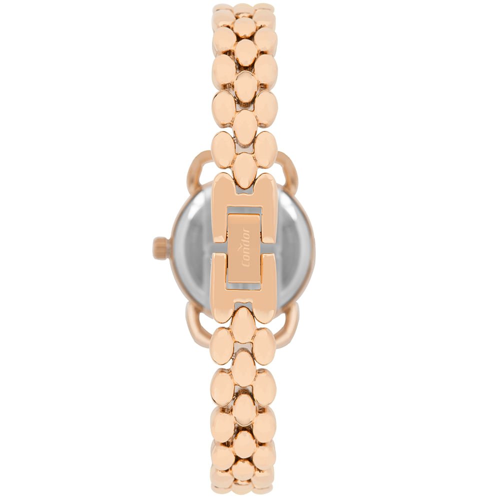 Relógio Condor Feminino Mini Joia Rosé - CO2035NSK/5J Dourado 3