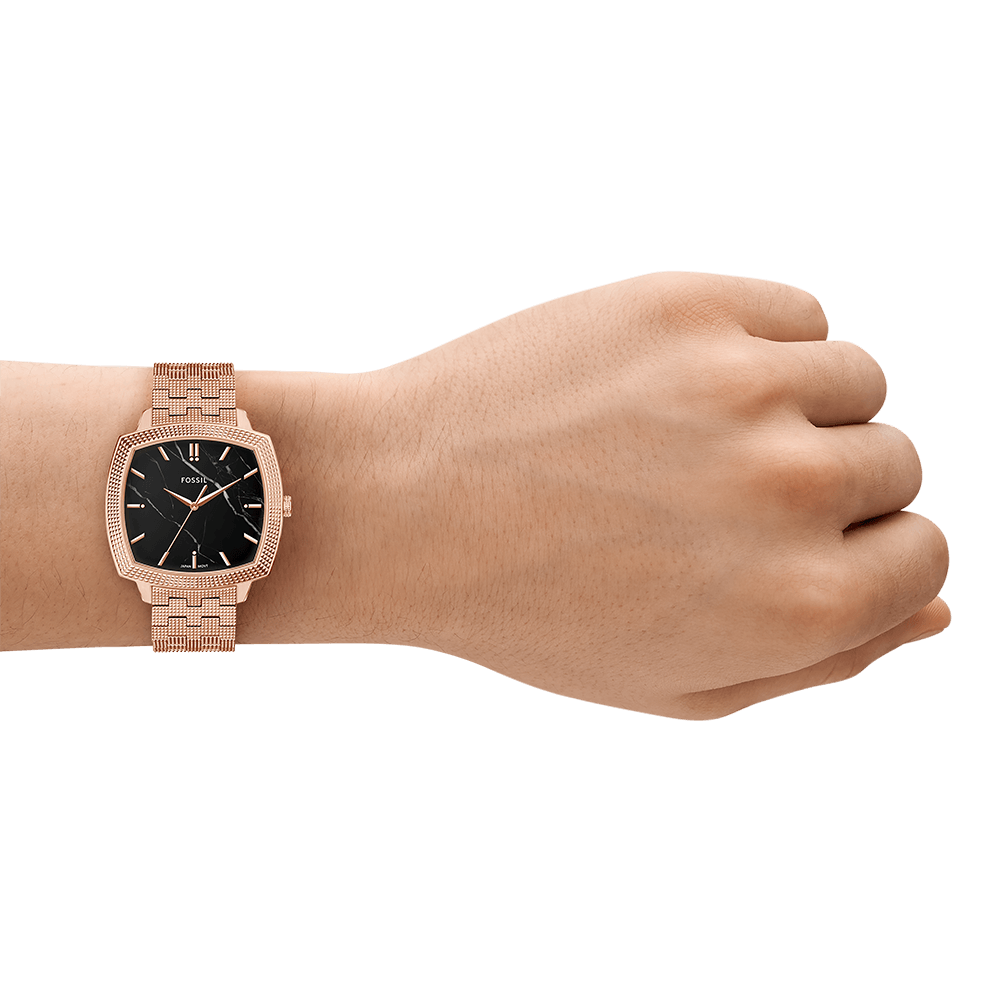 Relógio Fossil Masculino Nick Jonas - LE1226/1PI Rosé 8