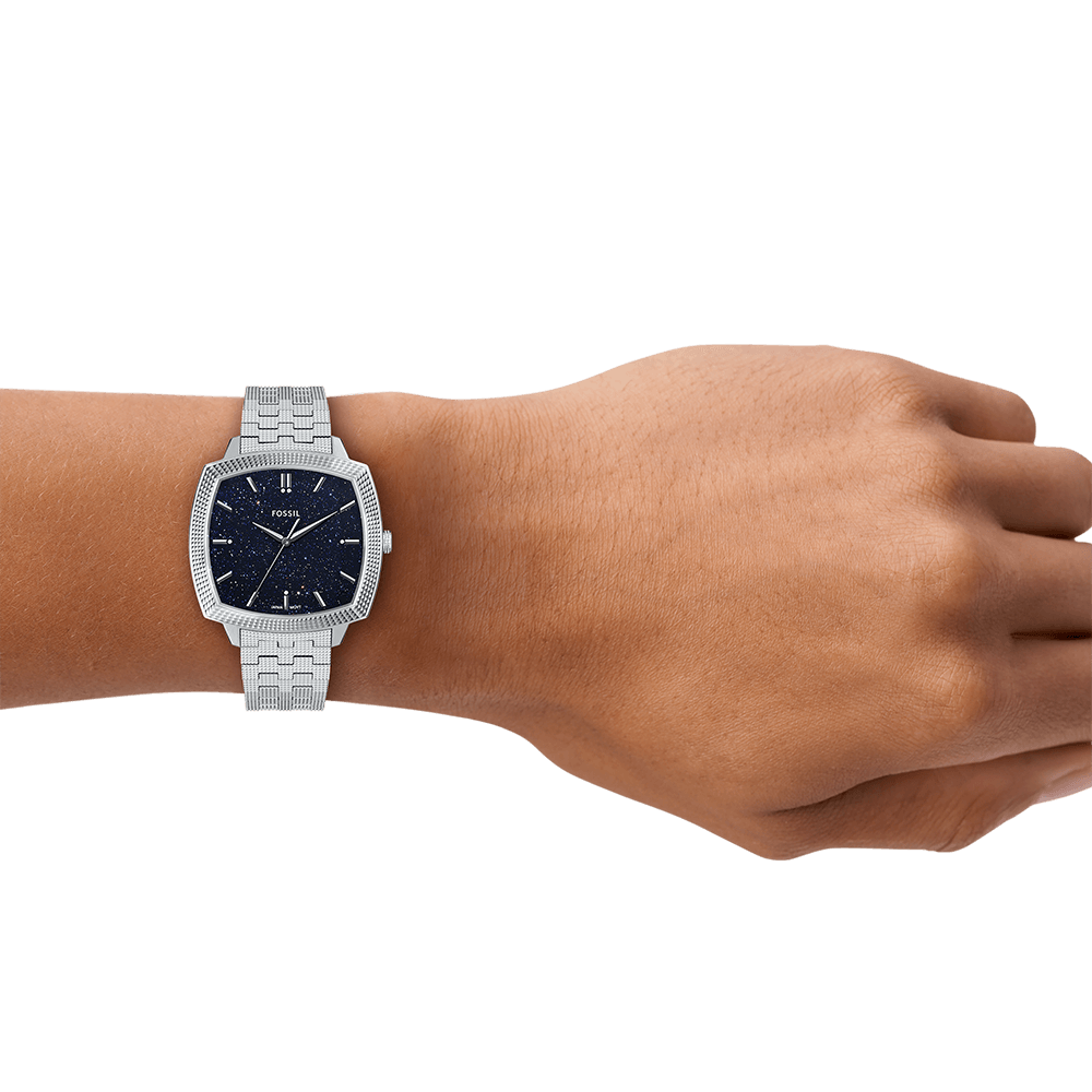 Relógio Fossil Masculino Nick Jonas Prata - LE1216/1PI Prata 7