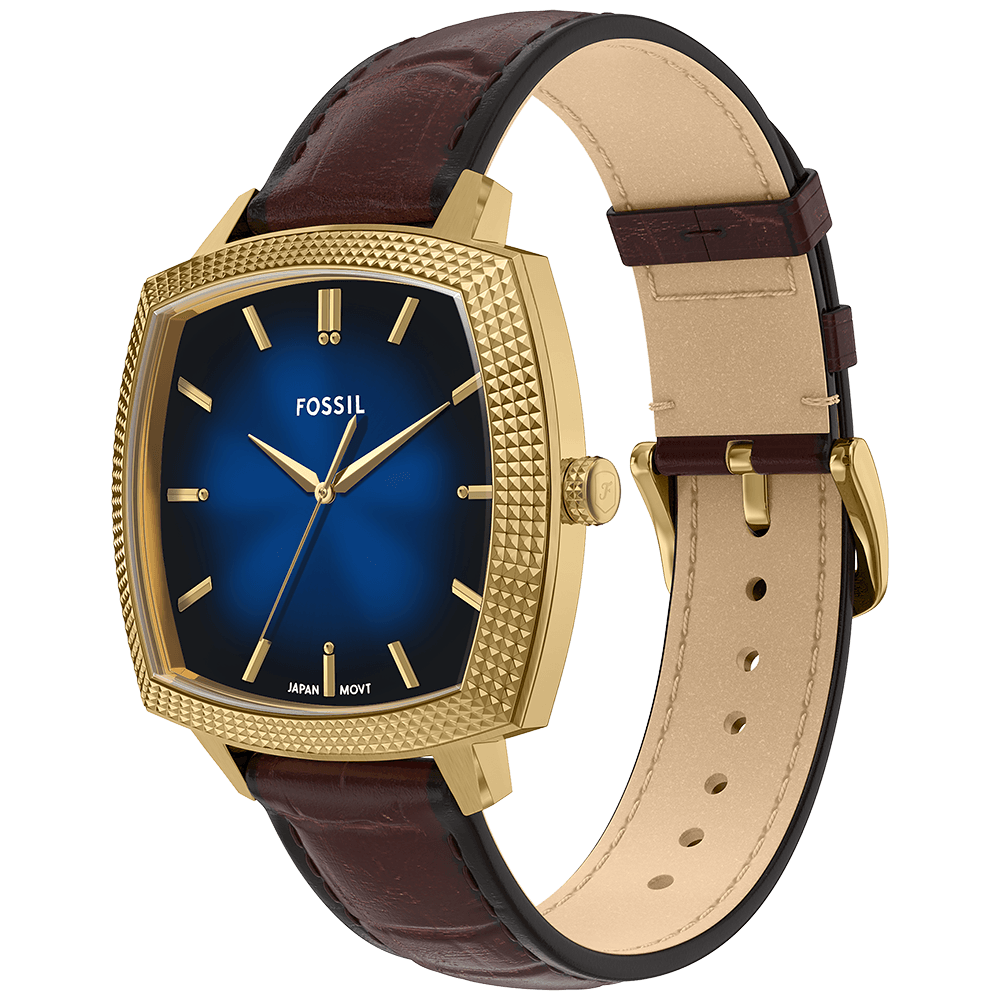 Relógio Fossil Masculino Nick Jonas Dourado - LE1215/0AI Marrom 3