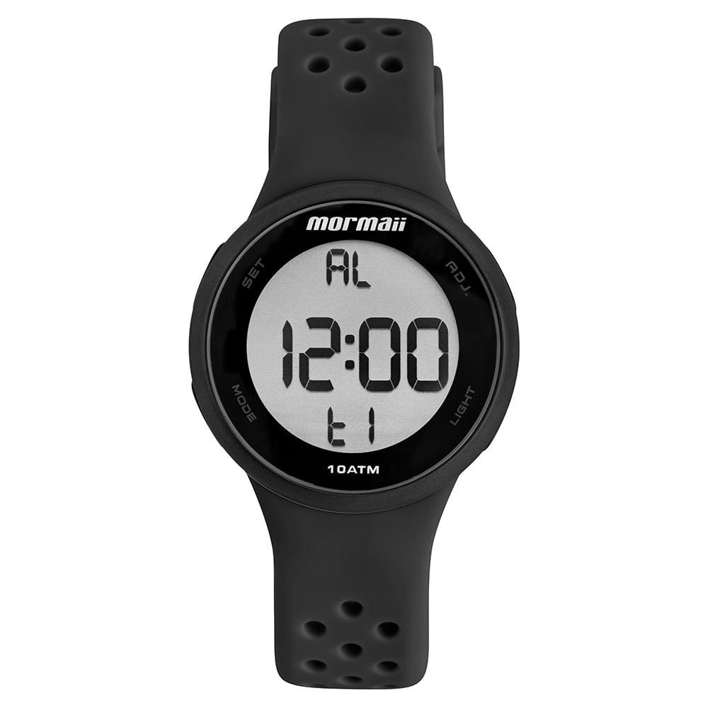Relógio Mormaii Feminino Digi Preto - MO8801P/8P