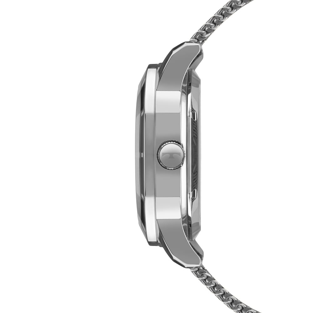 Relógio Technos Masculino Automático Prata - G3265ZHAA/1P Prata 2
