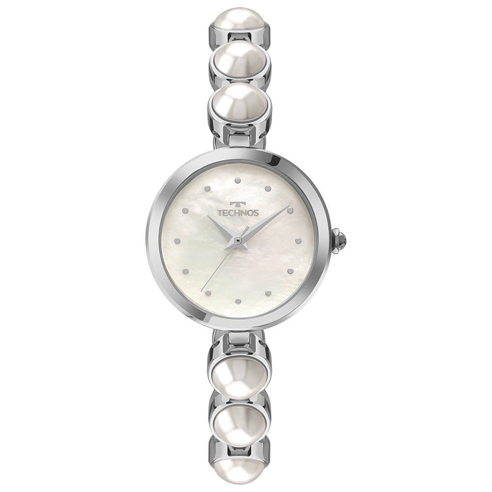 Relógio Technos Feminino Crystal Prata - 2035NEI/1B Prata 1
