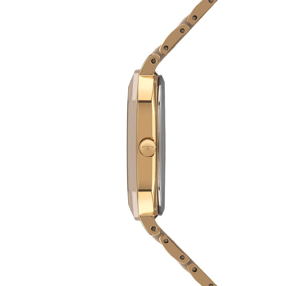 Relógio Technos Feminino Ceramic Sapphire Dourado - 2035NER/1X Dourado/Bege 2