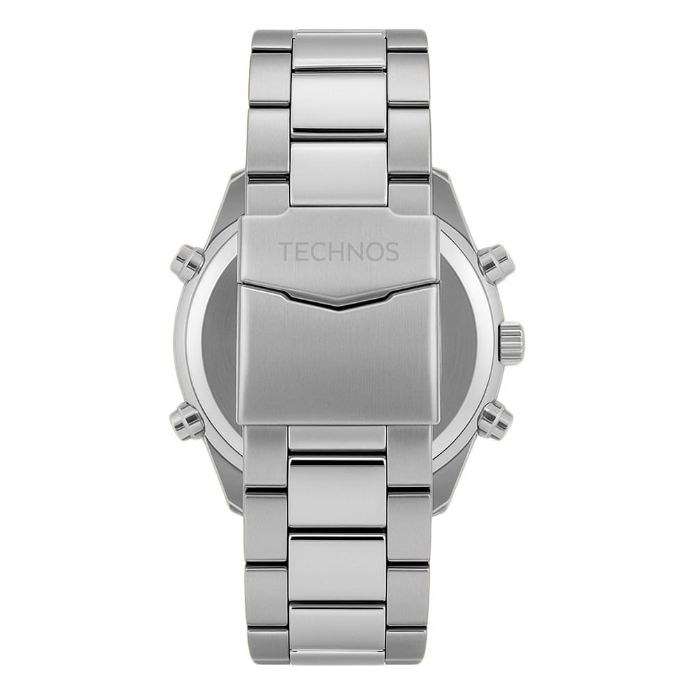 Relógio Technos Masculino Ts Digitech Prata - YXDAD1431AA/1P Prata 3