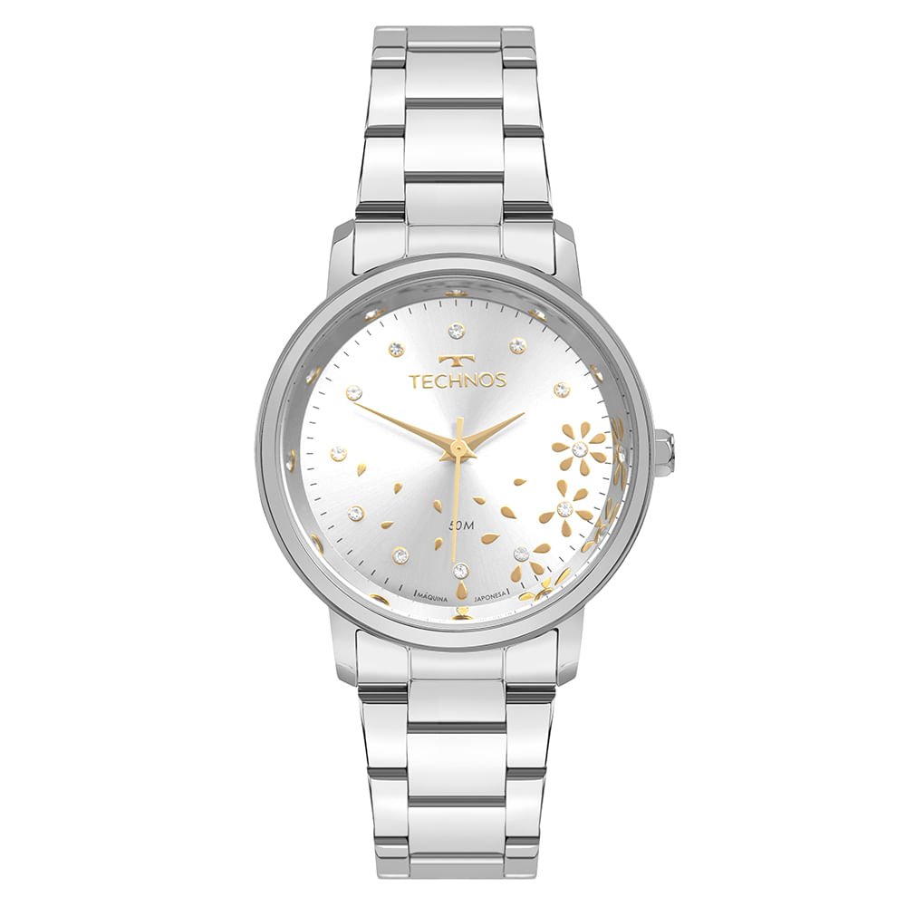 Relógio Technos Feminino Trend Prata - 2035NDT/1K