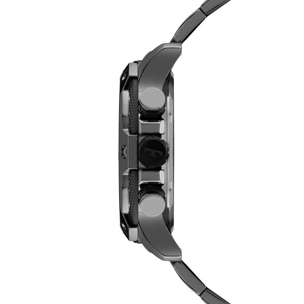 Relógio Technos Masculino Ts Carbon Grafite - JS25BCU/1N Preto 2