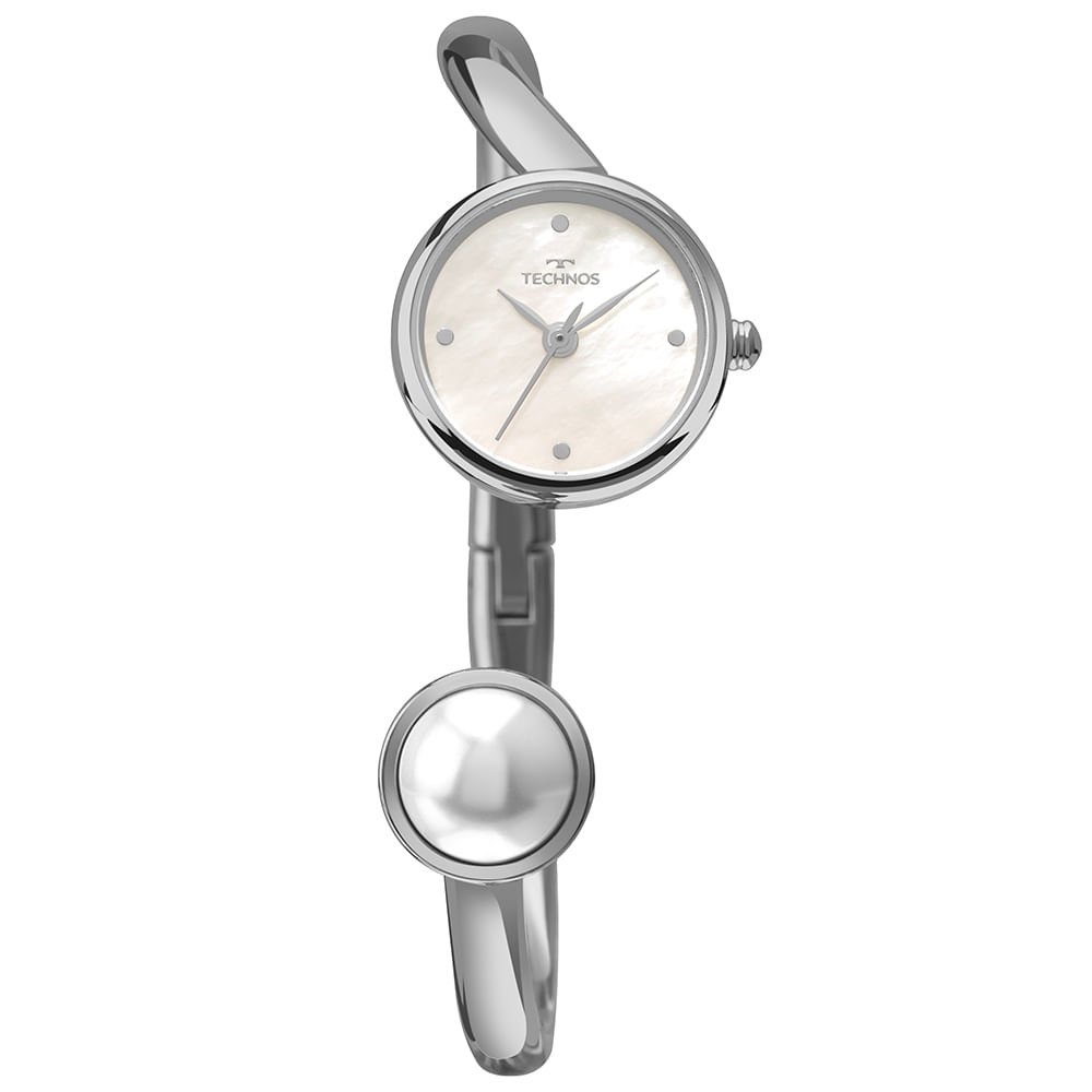 Relógio Technos Feminino Crystal Prata - VX11AD/1B