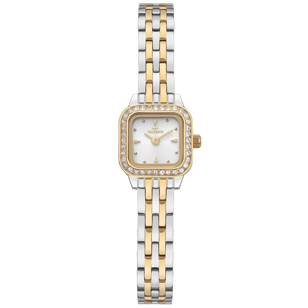 Relógio Technos Feminino Mini Petit Bicolor - 1042AA/1K