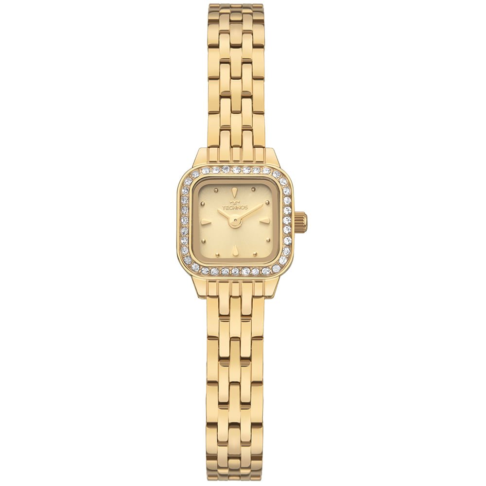 Relógio Technos Feminino Mini Petit Dourado - 1042AB/1X