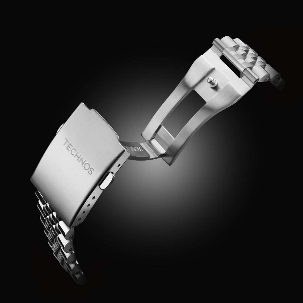 Relógio Technos Masculino Automatico GMT Prata - NH34AA/T1P Prata 13