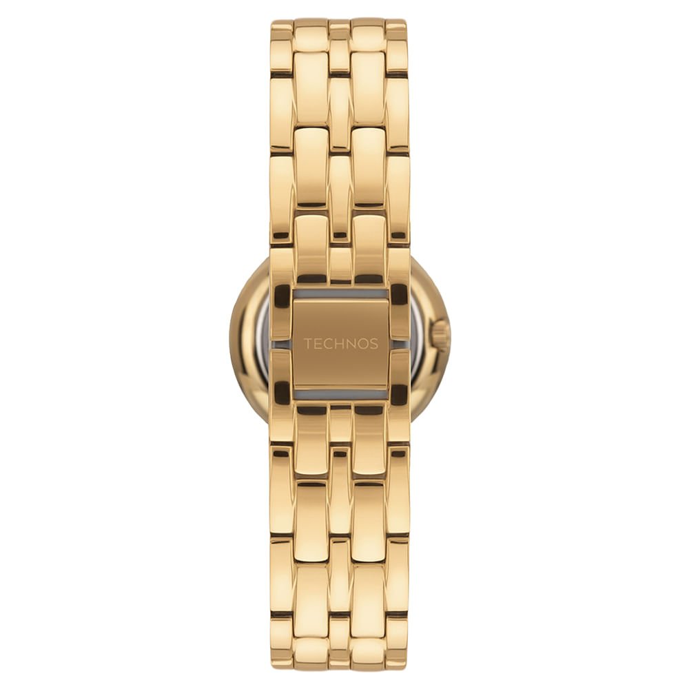 Relógio Technos Feminino Ceramic Sapphire Dourado - 5Y36AC/1P Preto/Dourado 3