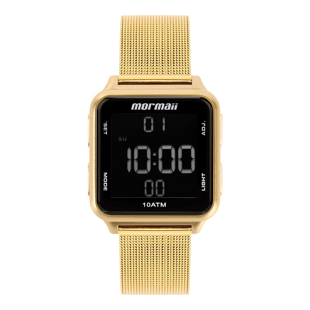 Relógio Mormaii Feminino Digi Dourado - MO21800A/7P