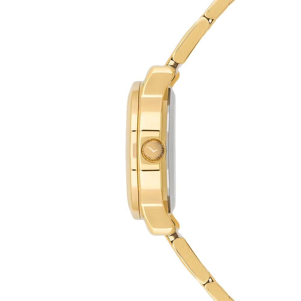 Kit Relógio Condor Feminino Brilho Dourado - CO2035NUW/K4K Dourado 2