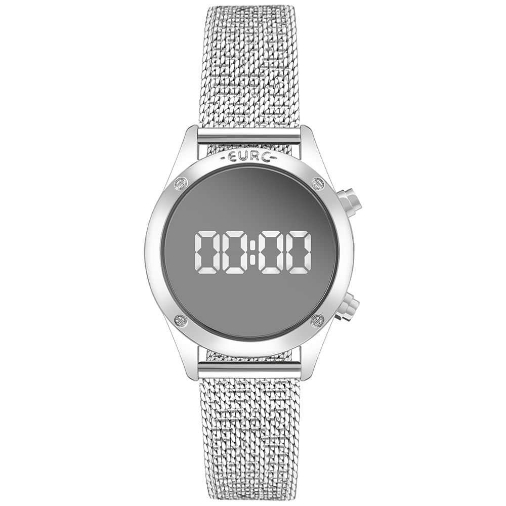 Relógio Euro Feminino Fashion Fit Reflexos Prata - EUMD26AAK/4K