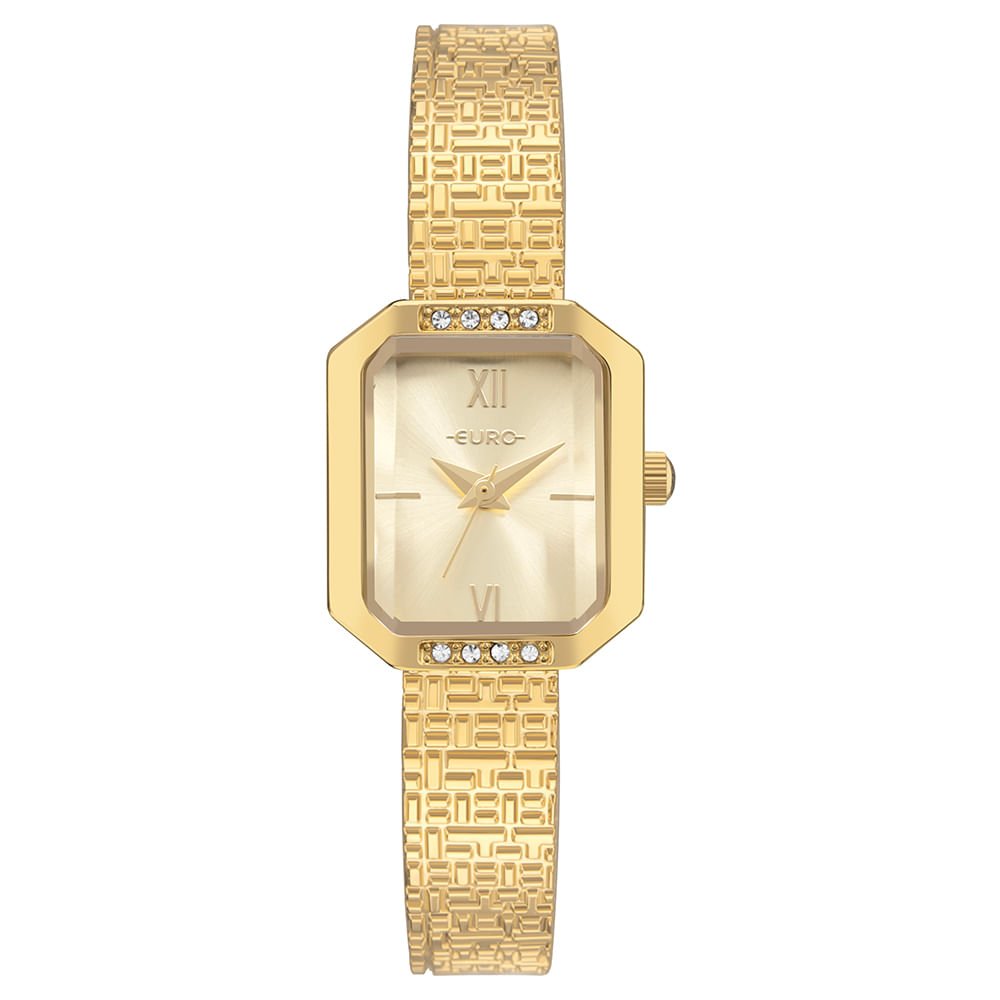 Relógio Euro Feminino Unique Bangle Dourado - EU2035YZL/5D
