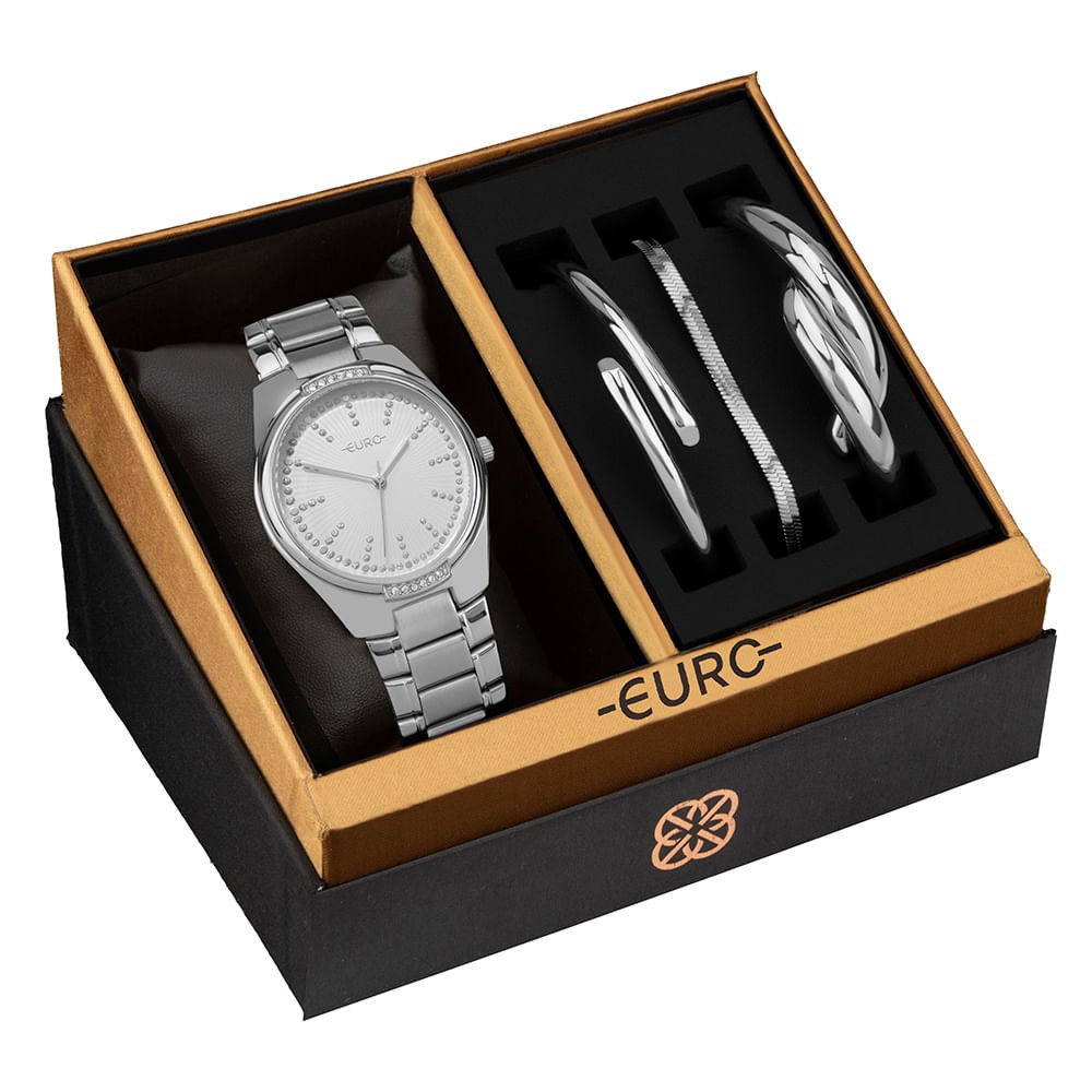 Kit Euro Feminino Soul Prata - EU2035YZD/K4K Prata 2