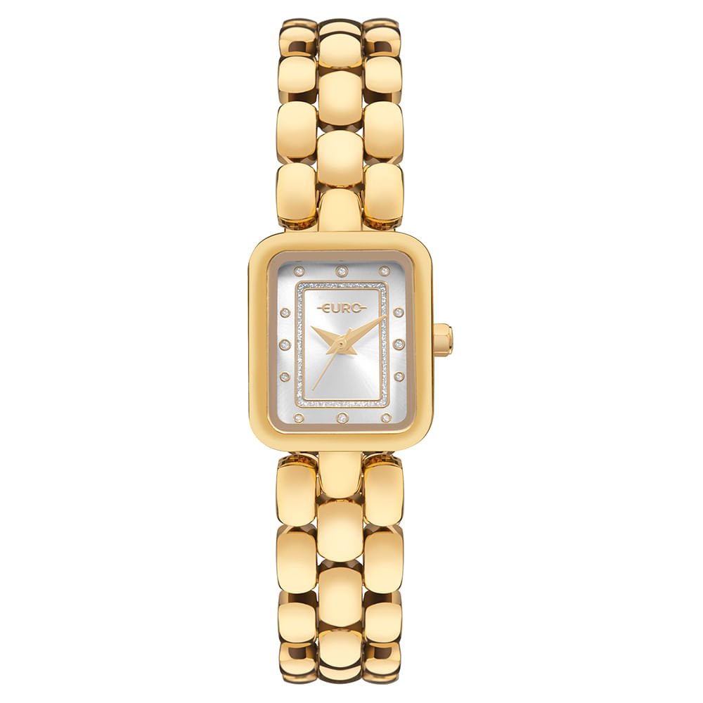 Relógio Euro Feminino Mini Lux Dourado - EU2036YWE/4D