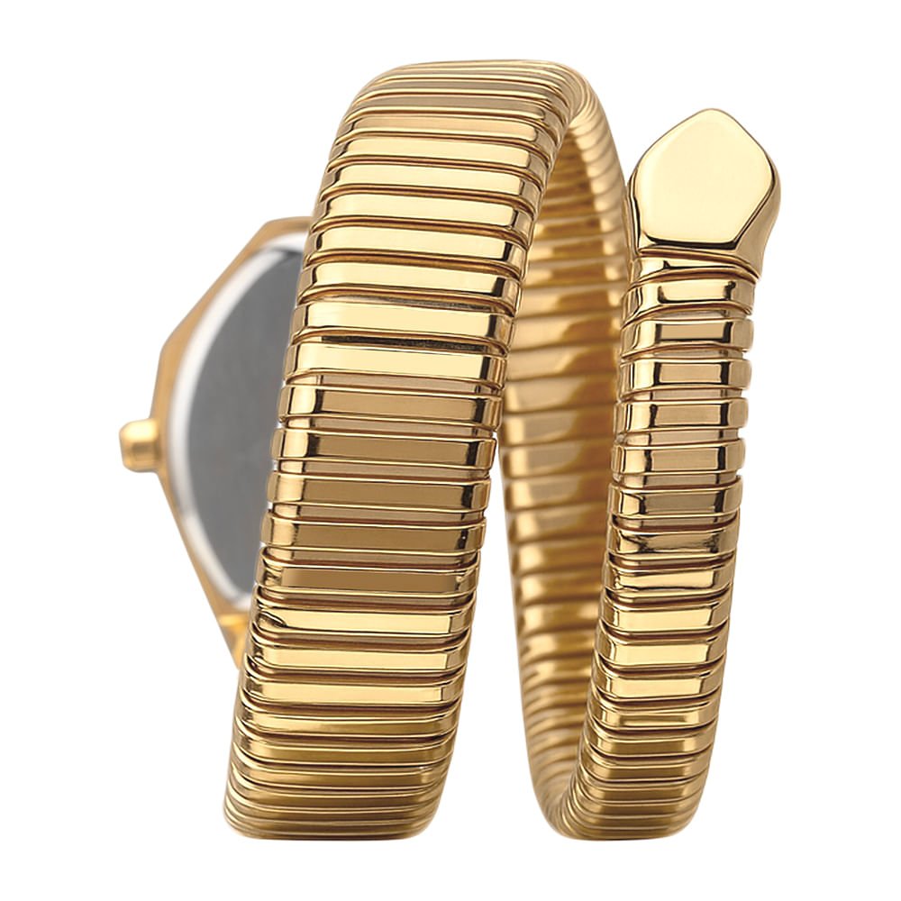 Relógio Euro Feminino Serpentes Dourado - EU2035ZAM/5D Dourado 3
