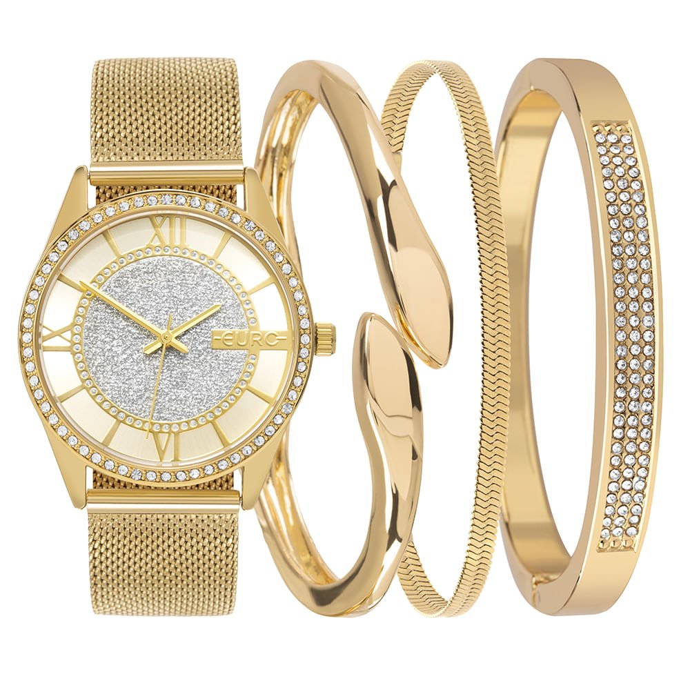 Kit Euro Feminino Soul Dourado - EU2035YZC/K4D