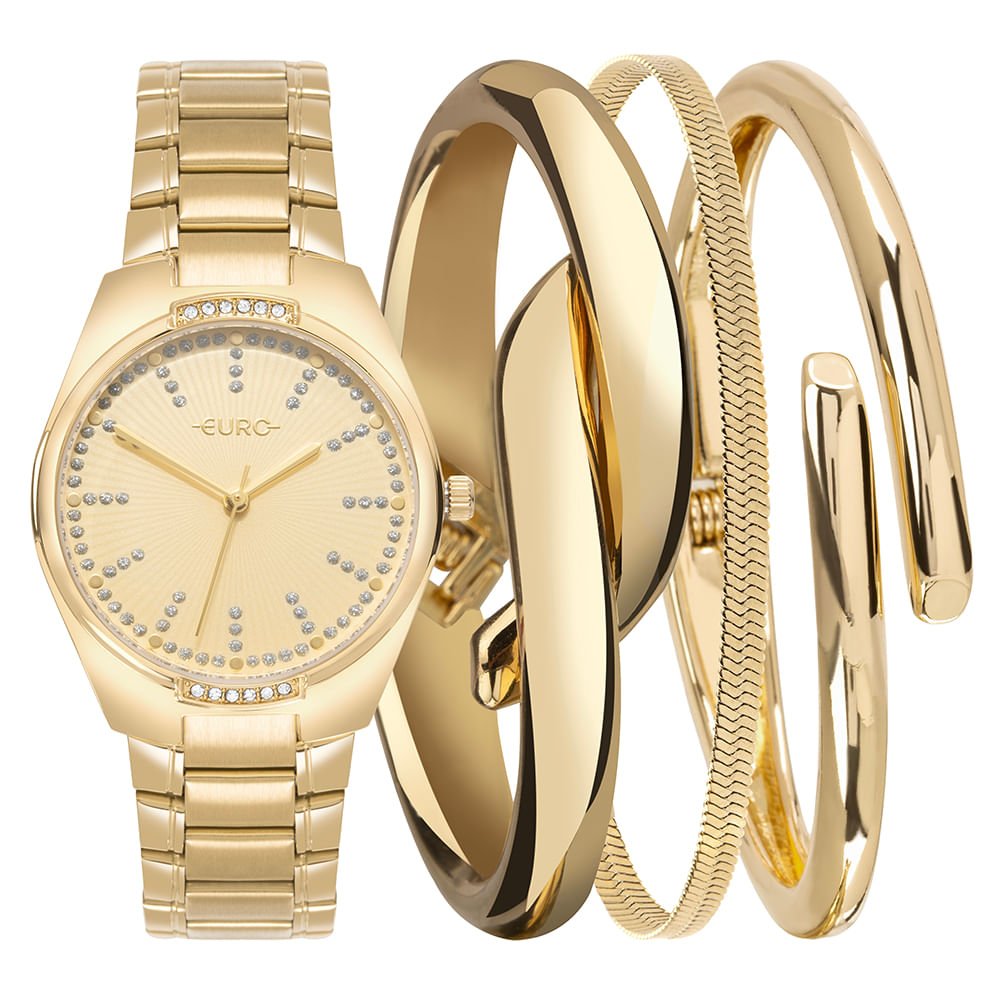 Kit Euro Feminino Soul Dourado - EU2035YZE/K4D