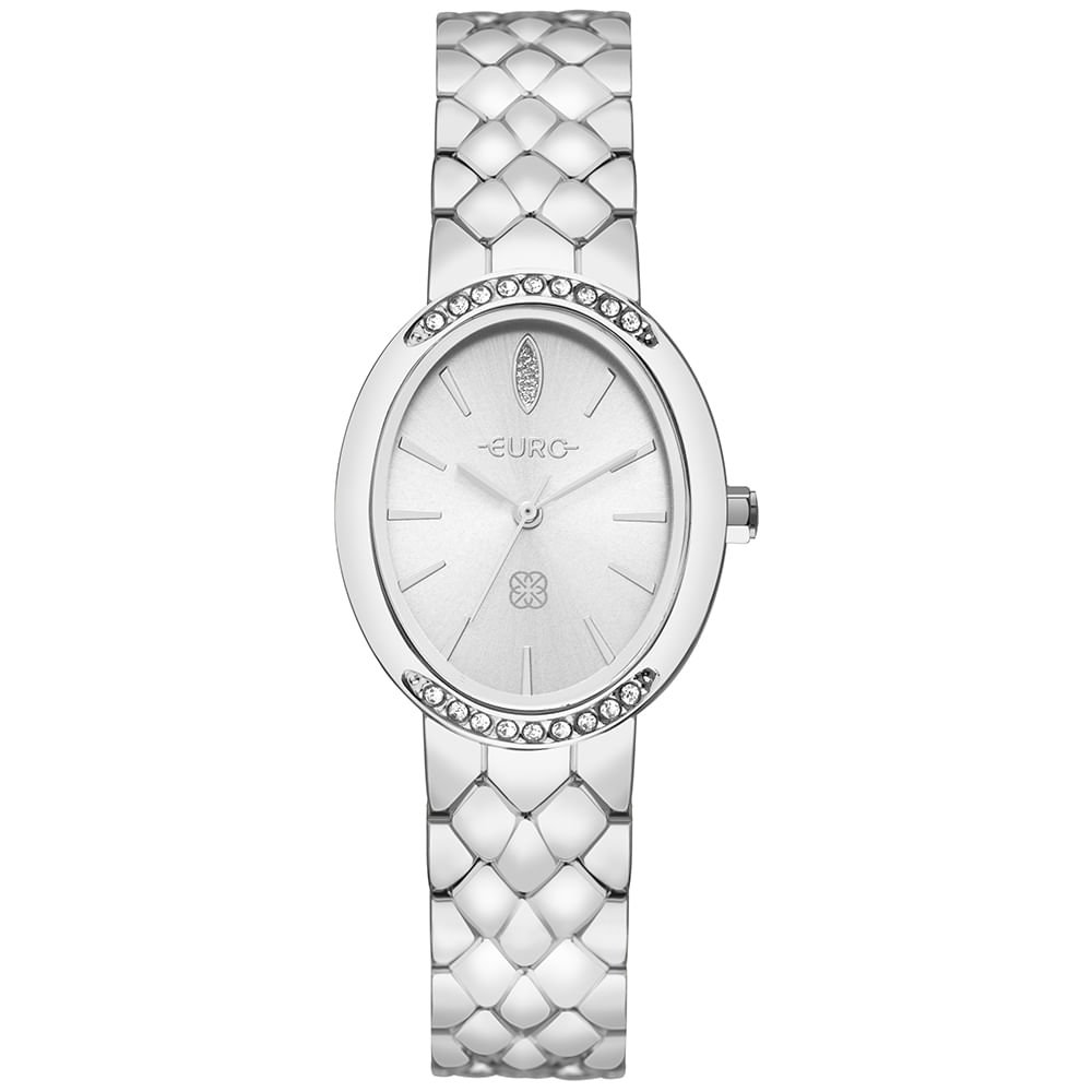 Relógio Euro Feminino Serpentes Prata - EU2035ZAE/4K