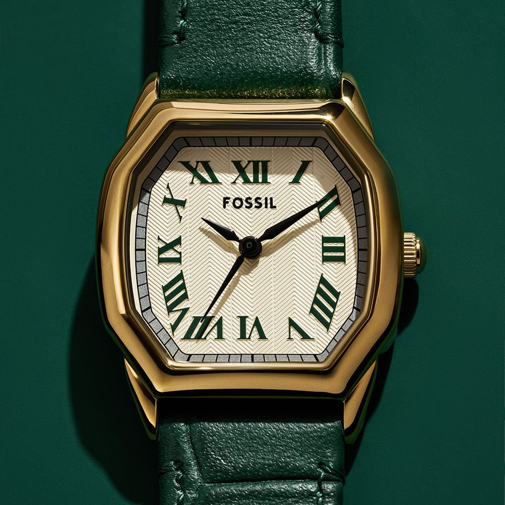 Relógio Fossil Feminino Harlow Dourado - ES5427/0BN Dourado 14