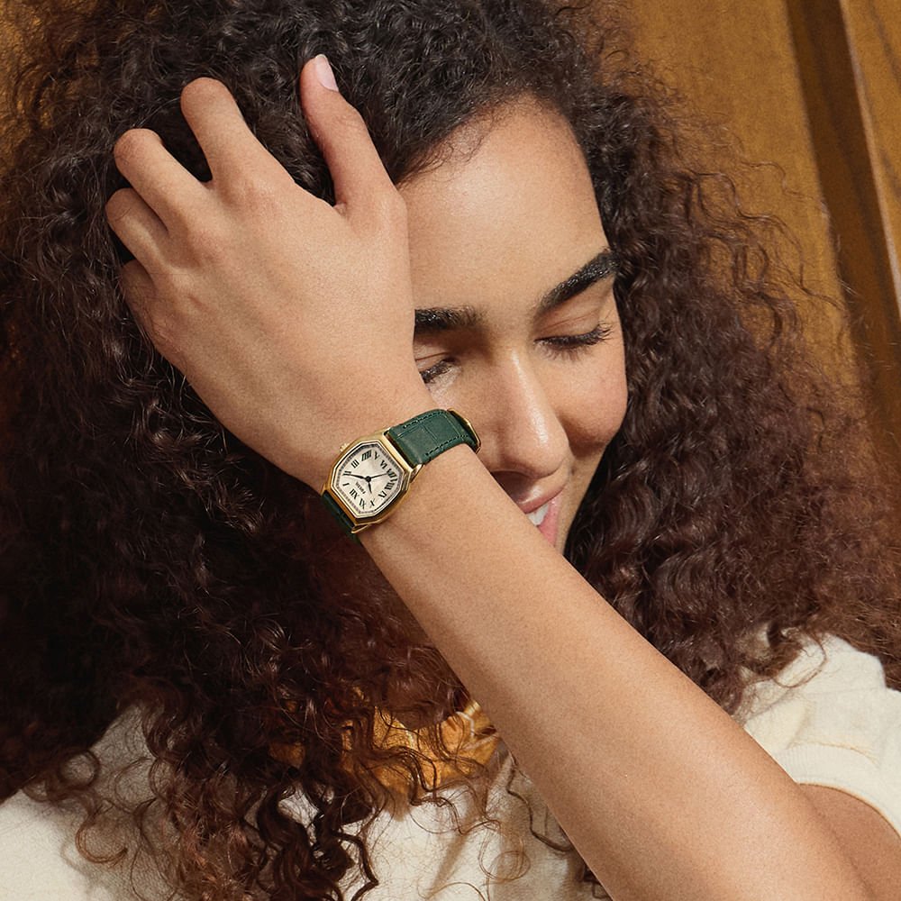 Relógio Fossil Feminino Harlow Dourado - ES5427/0BN Dourado 15