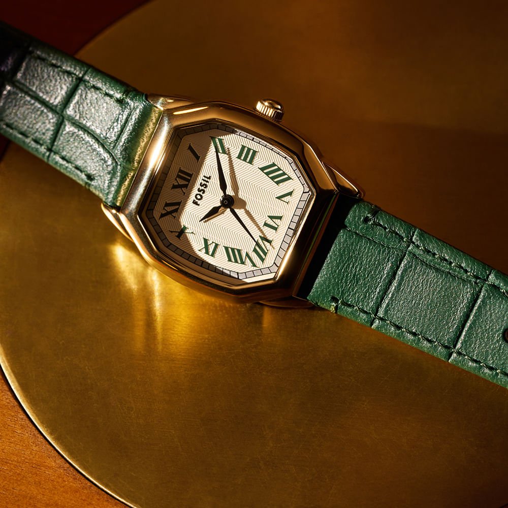 Relógio Fossil Feminino Harlow Dourado - ES5427/0BN Dourado 9