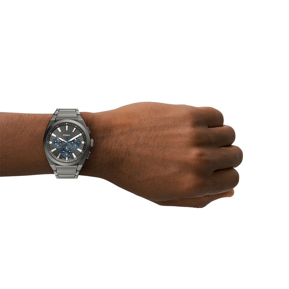 Relógio Fossil Masculino Everett Grafite - FS6107/1PN Grafite 4