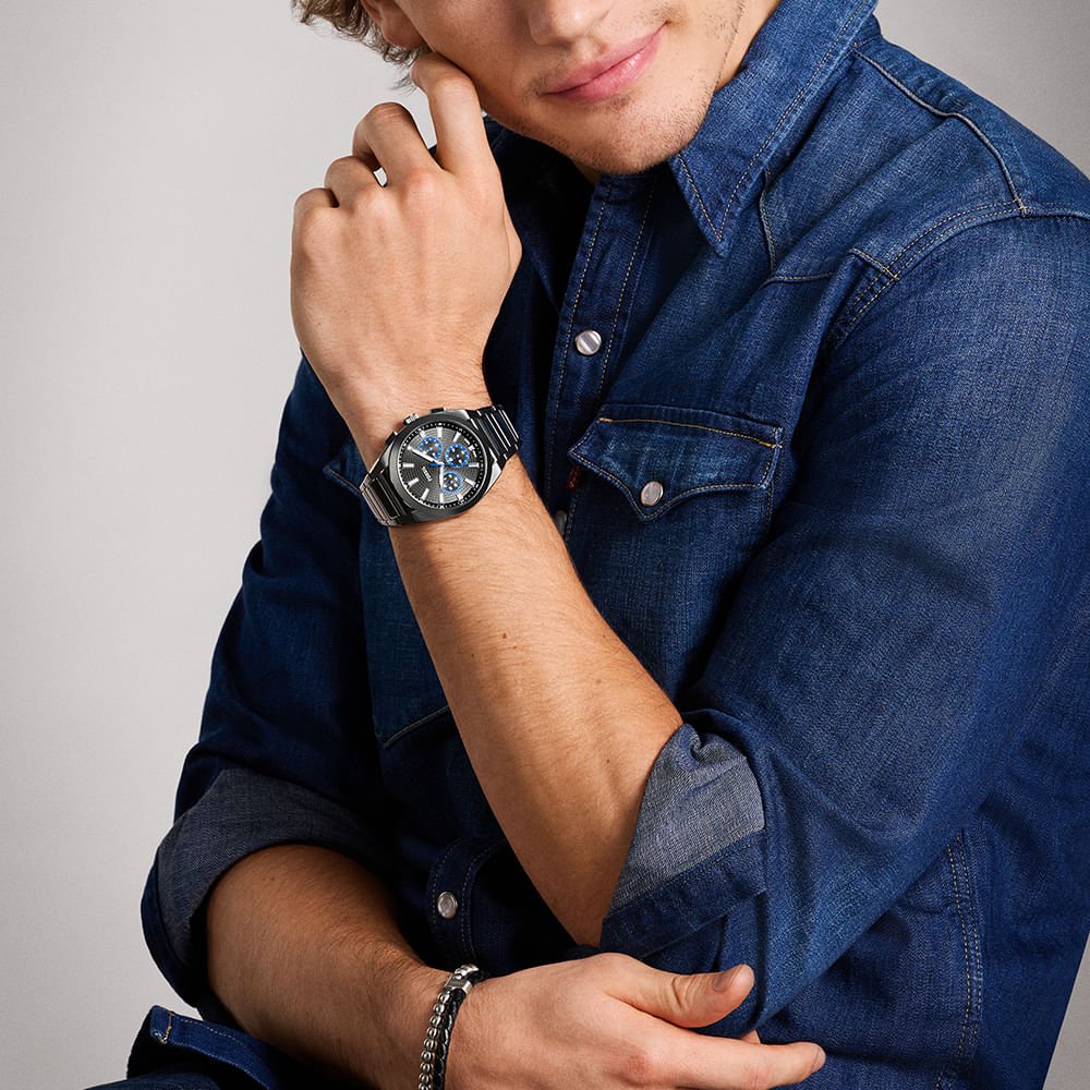 Relógio Fossil Masculino Everett Grafite - FS6107/1PN Grafite 5