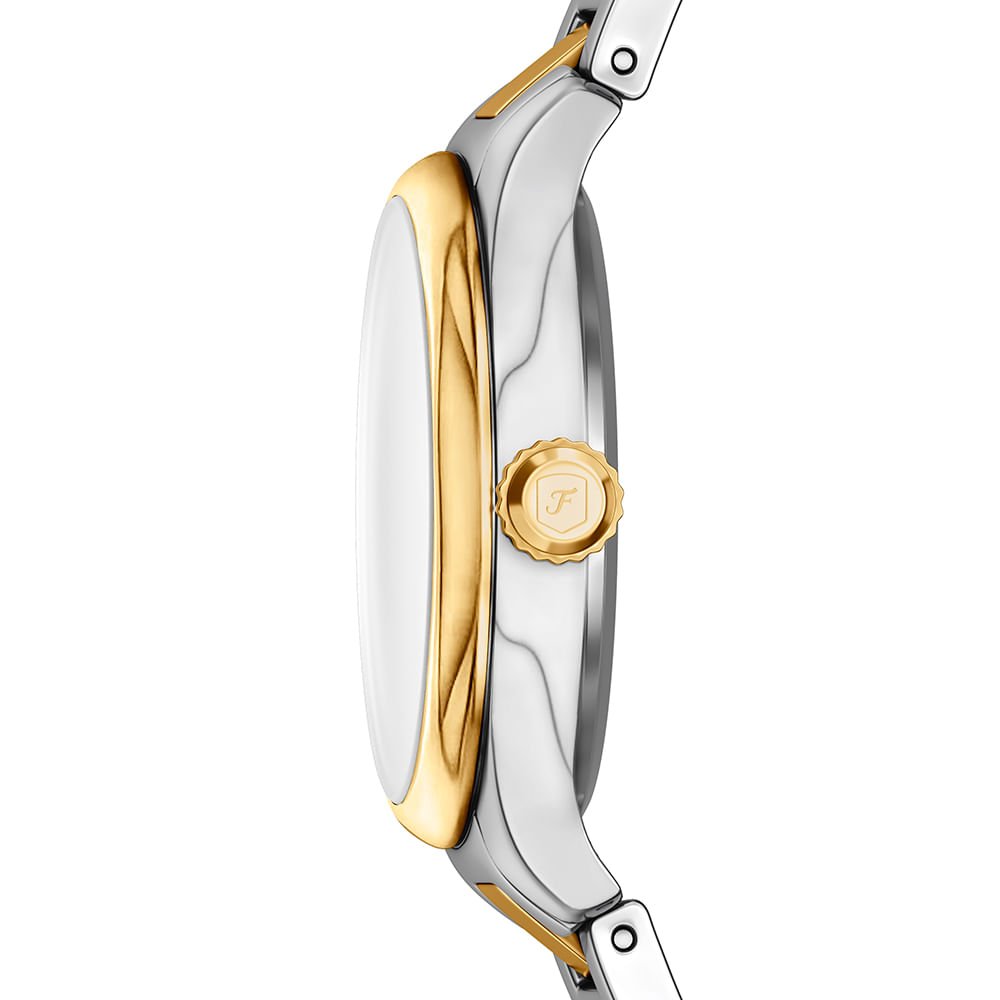 Relógio Fossil Feminino Gilmore Bicolor - ES5422/1BN Prata/Dourado 4
