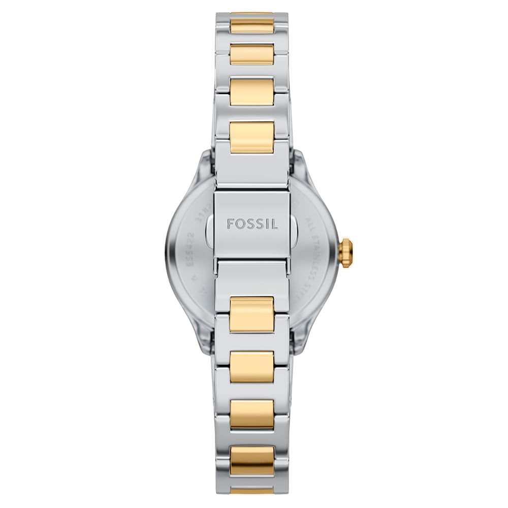 Relógio Fossil Feminino Gilmore Bicolor - ES5422/1BN Prata/Dourado 6
