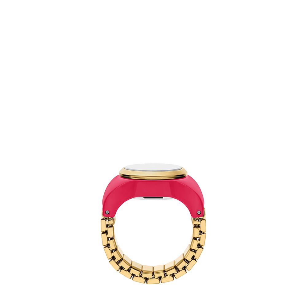 Relógio Fossil Feminino Watch Ring - ES5414/1TN Dourado/Rosa 3