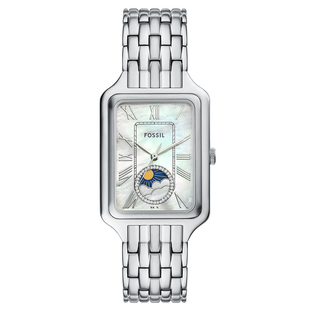 Relógio Fossil Feminino Raquel Prata - ES5400/1KN